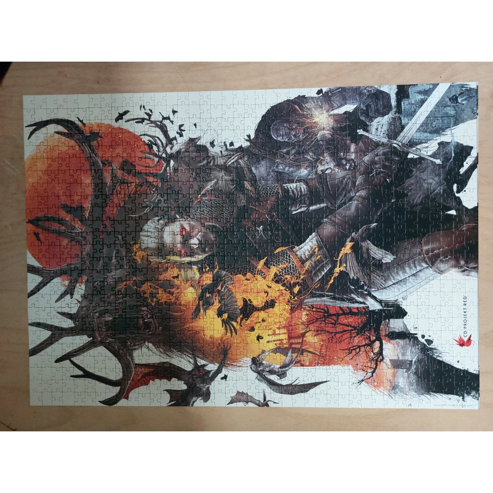 Puzzle Zaklínač: Príšery, 1000 dielikov