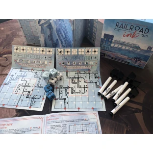 Railroad Ink - Modrá edice