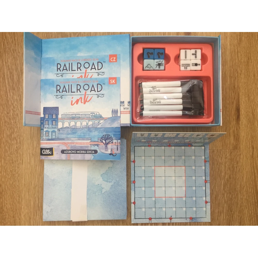 Railroad Ink - Modrá edice