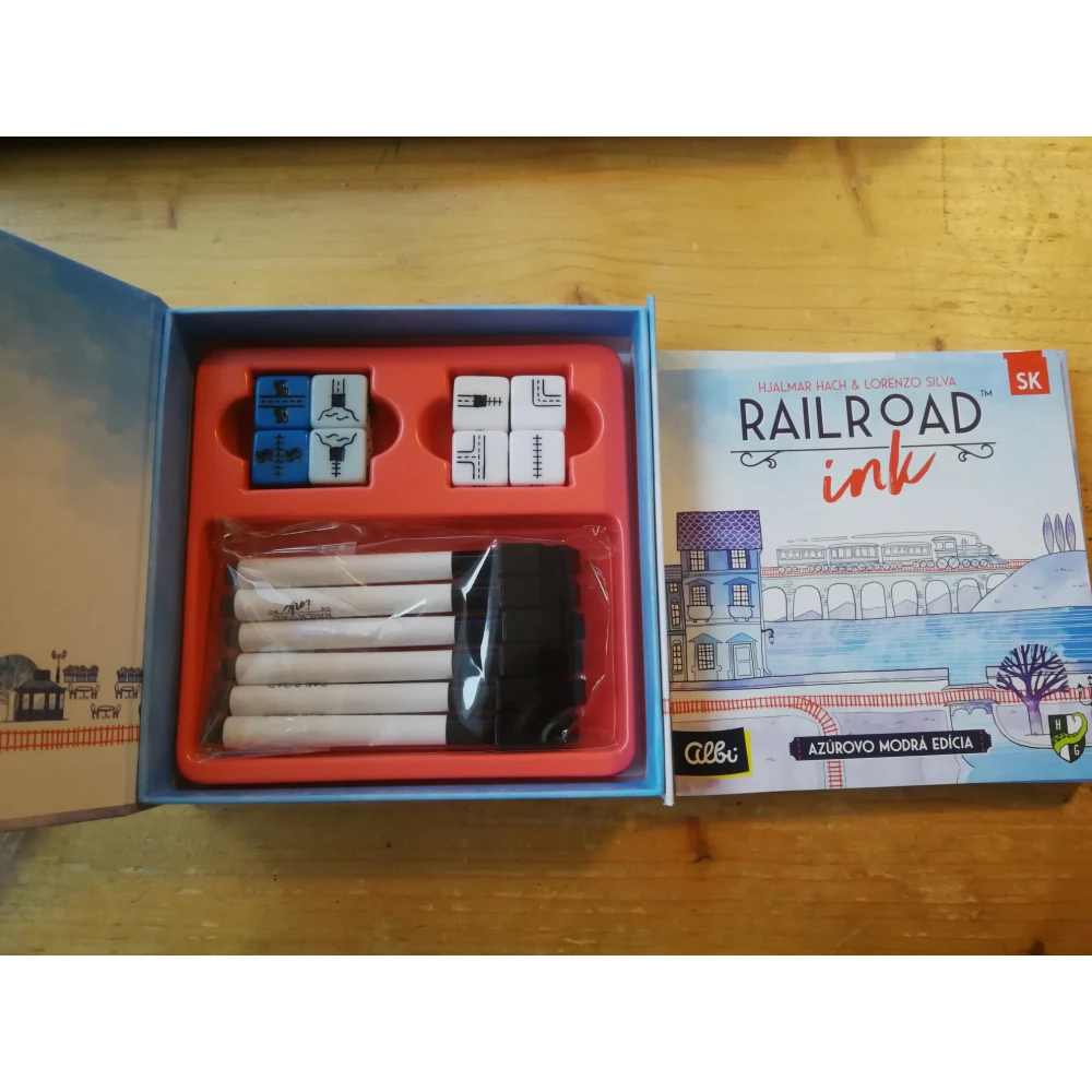 Railroad Ink - Modrá edice