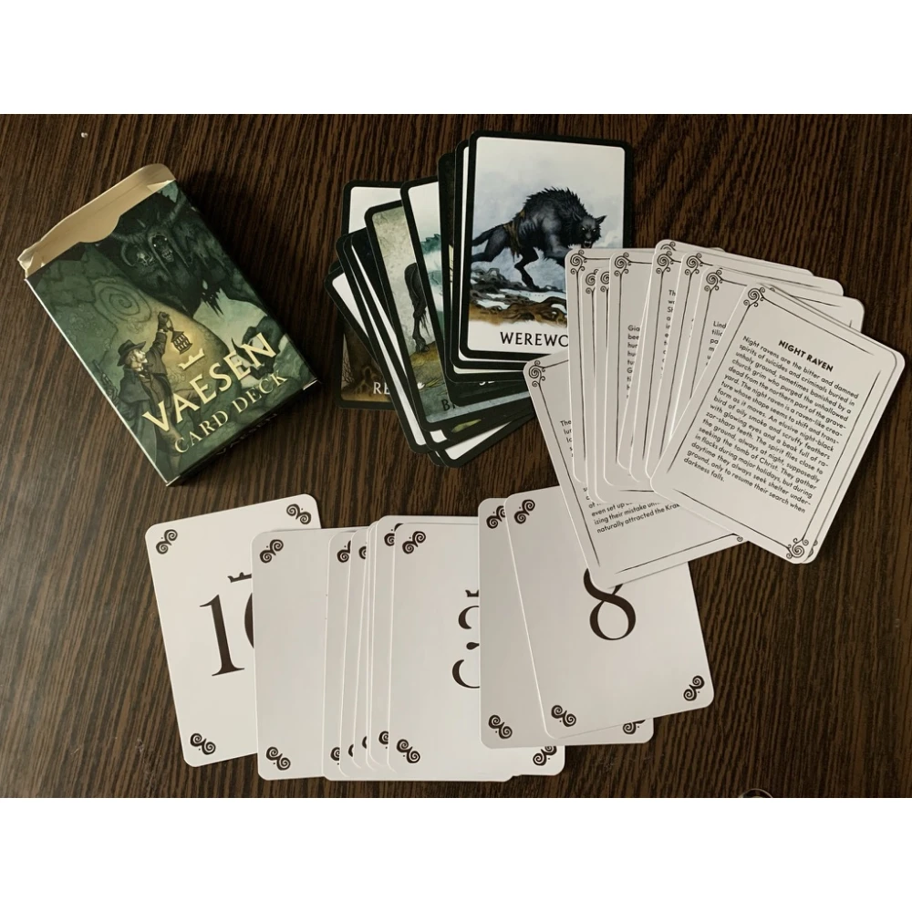 Vaesen RPG Card Set