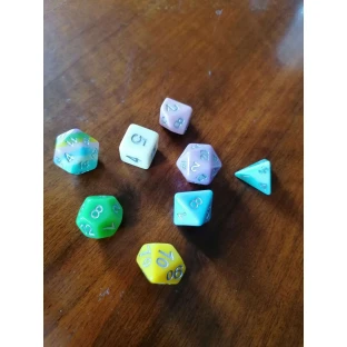 Sada kostek D&D Harmony - 8 kostek