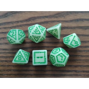 Dice Set - Digital Glowing