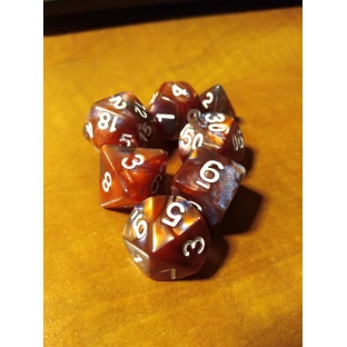 Dice Set - Dragon's Blood