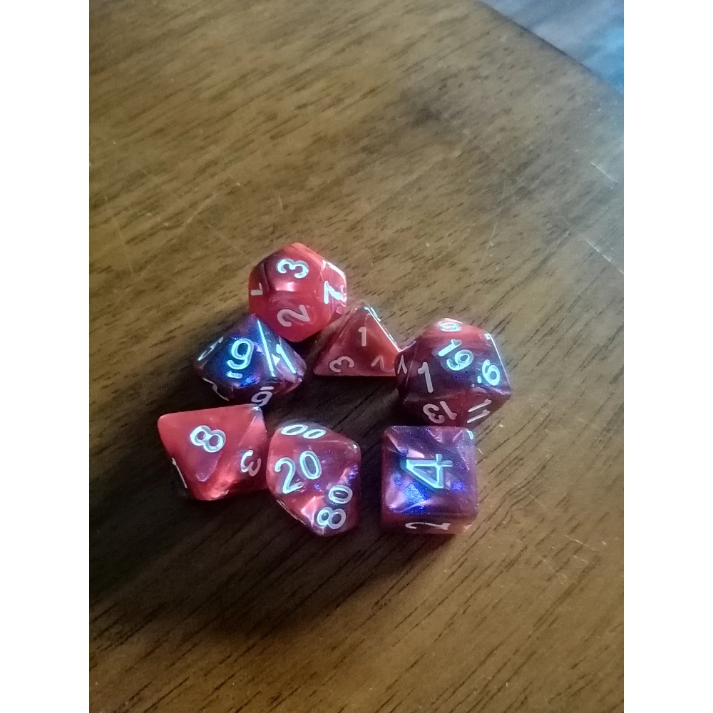 Dice Set - Dragon's Blood