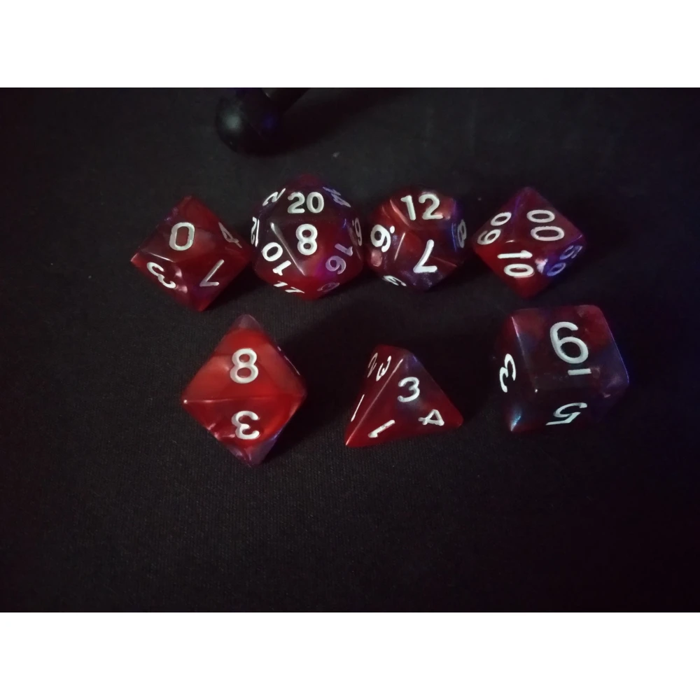 Dice Set - Dragon's Blood