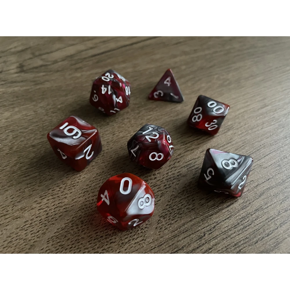Dice Set - Dragon's Blood