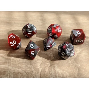 Dice Set - Dragon's Blood