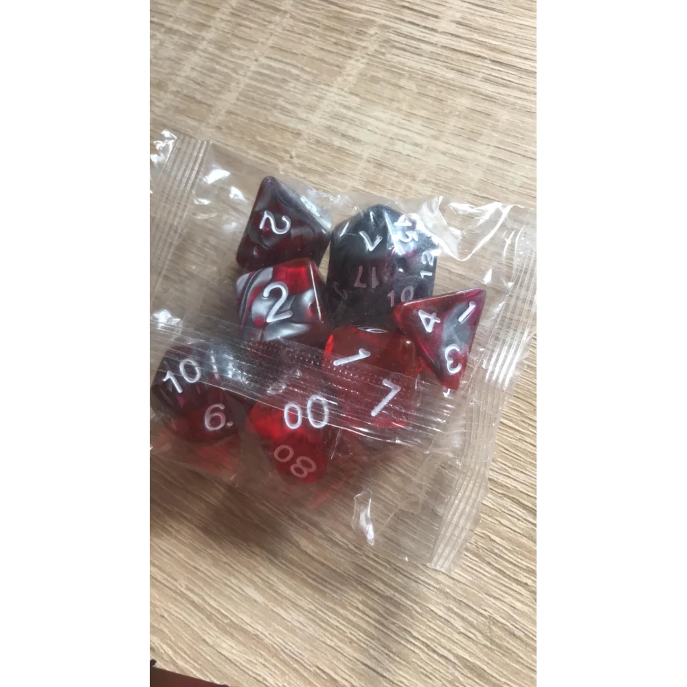 Dice Set - Dragon's Blood