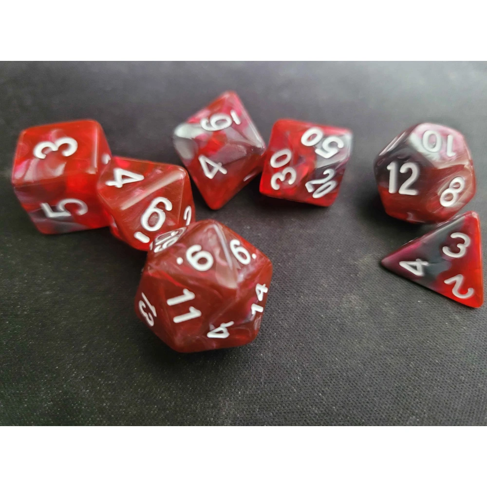 Dice Set - Dragon's Blood