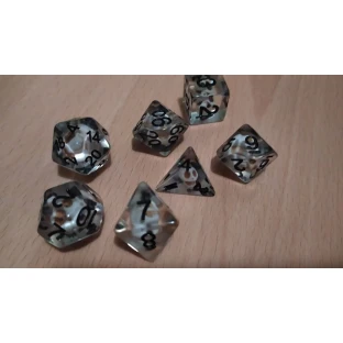 Dice Set - Stone Skulls