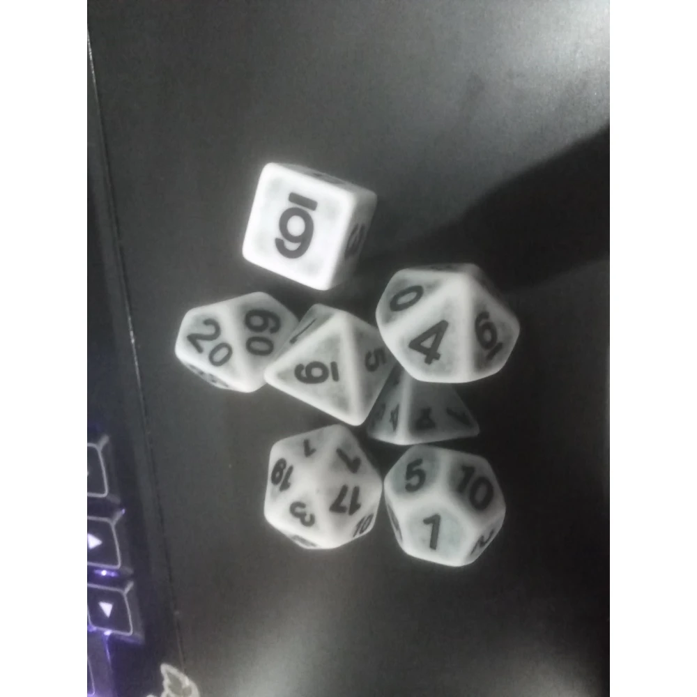 Dice Set - Bones of the Dead
