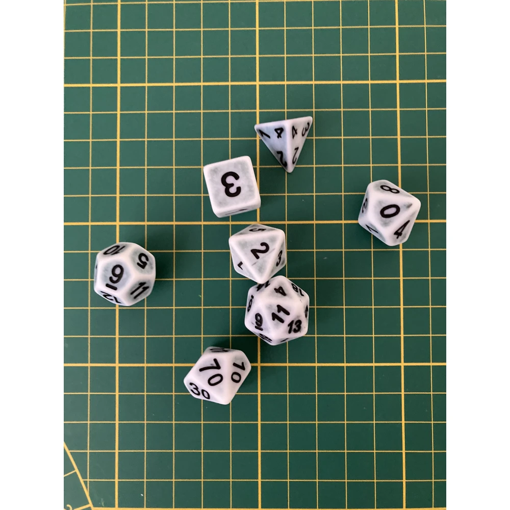 Dice Set - Bones of the Dead