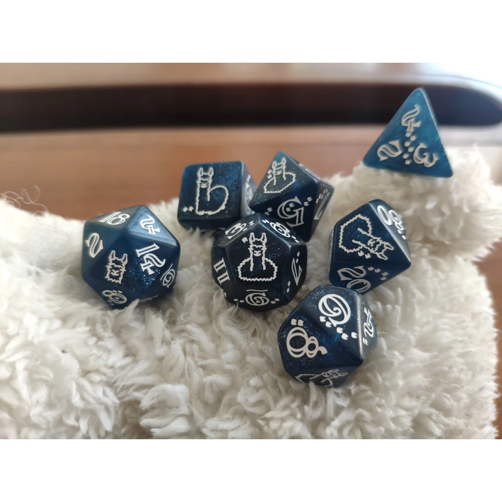 Dice Set - Llama