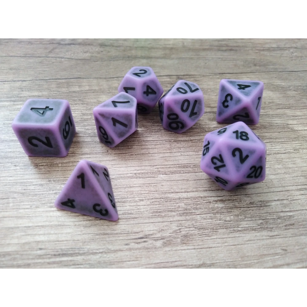 Dice Set - Swamp Mist