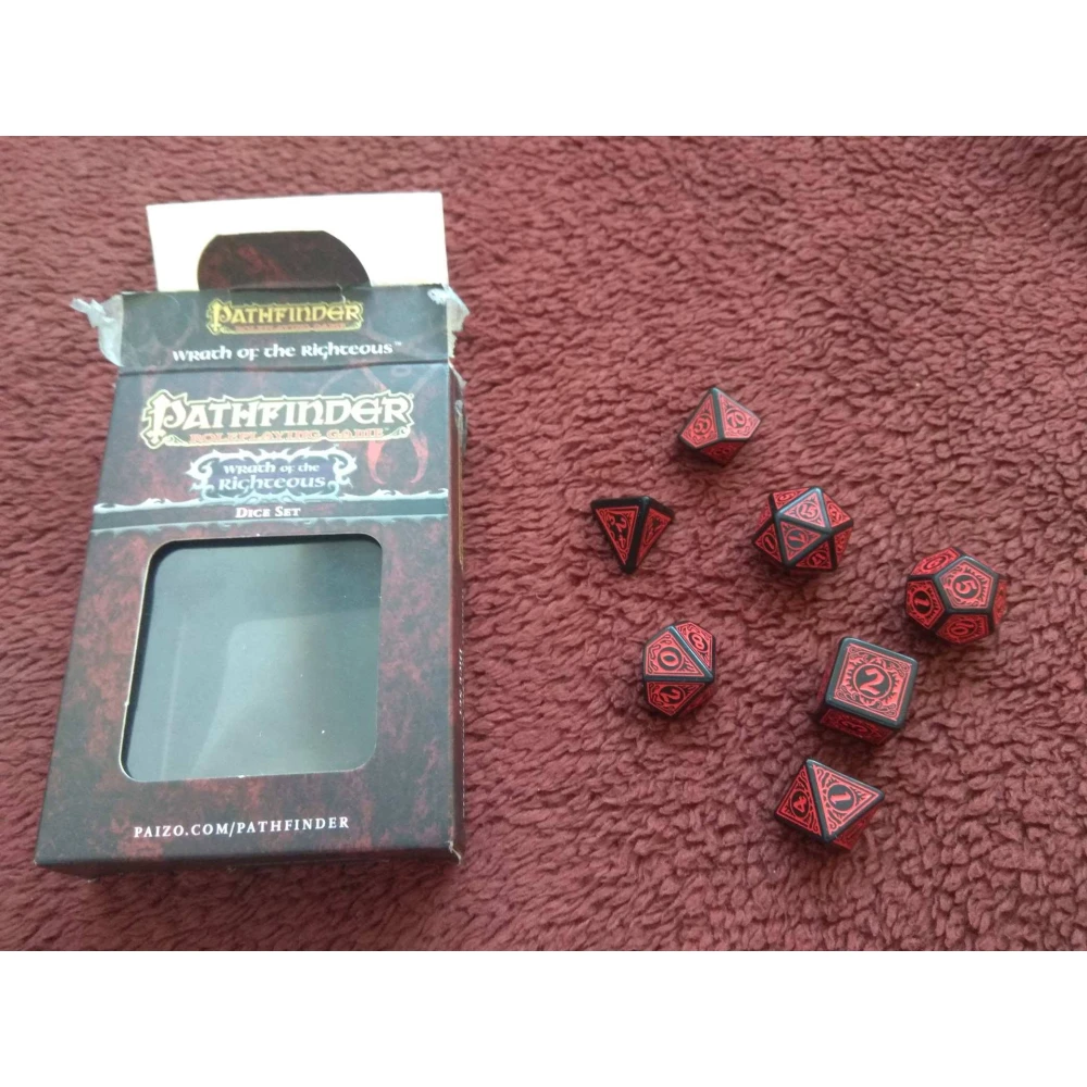 Pathfinder Dice Set - Wrath of the Righteous