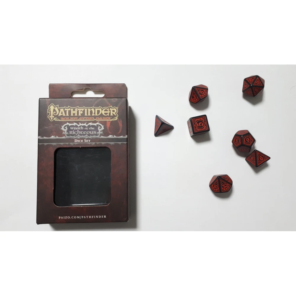 Pathfinder Dice Set - Wrath of the Righteous