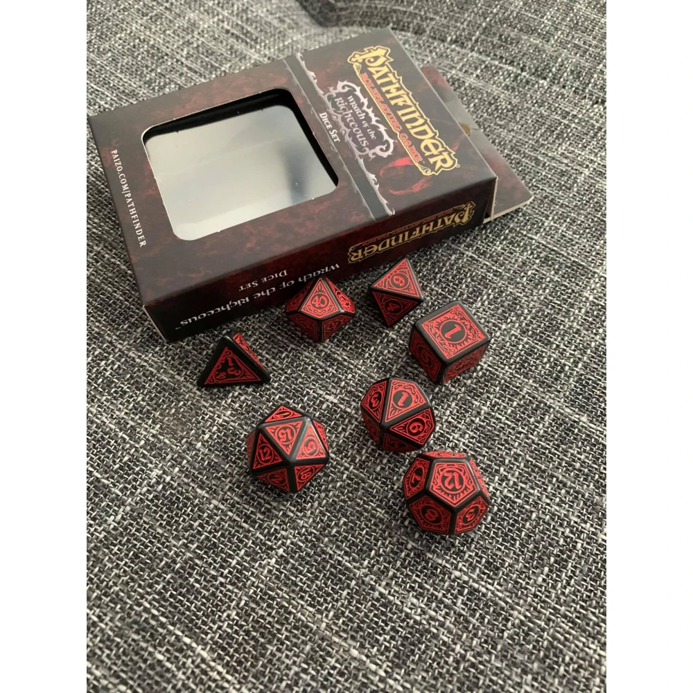 Pathfinder Dice Set - Wrath of the Righteous