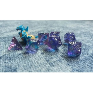 Dice Set - Purple Sky