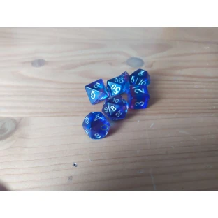 Dice Set - Purple Sky