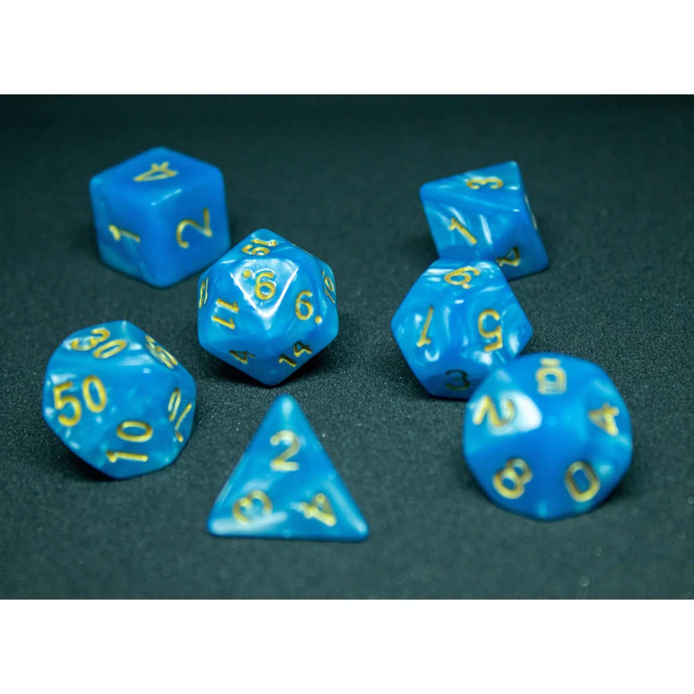 Dice Set - Turquoise Dream