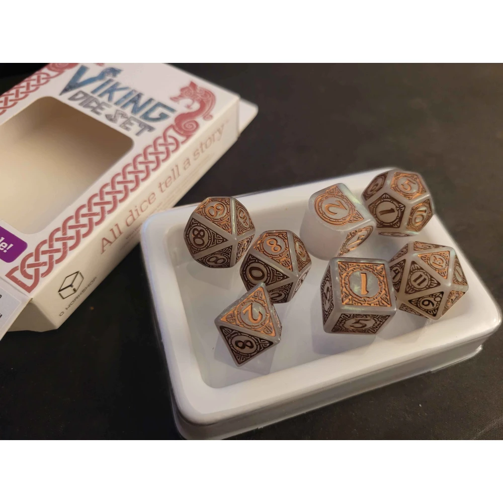 Viking Modern Dice Set - Niflheim