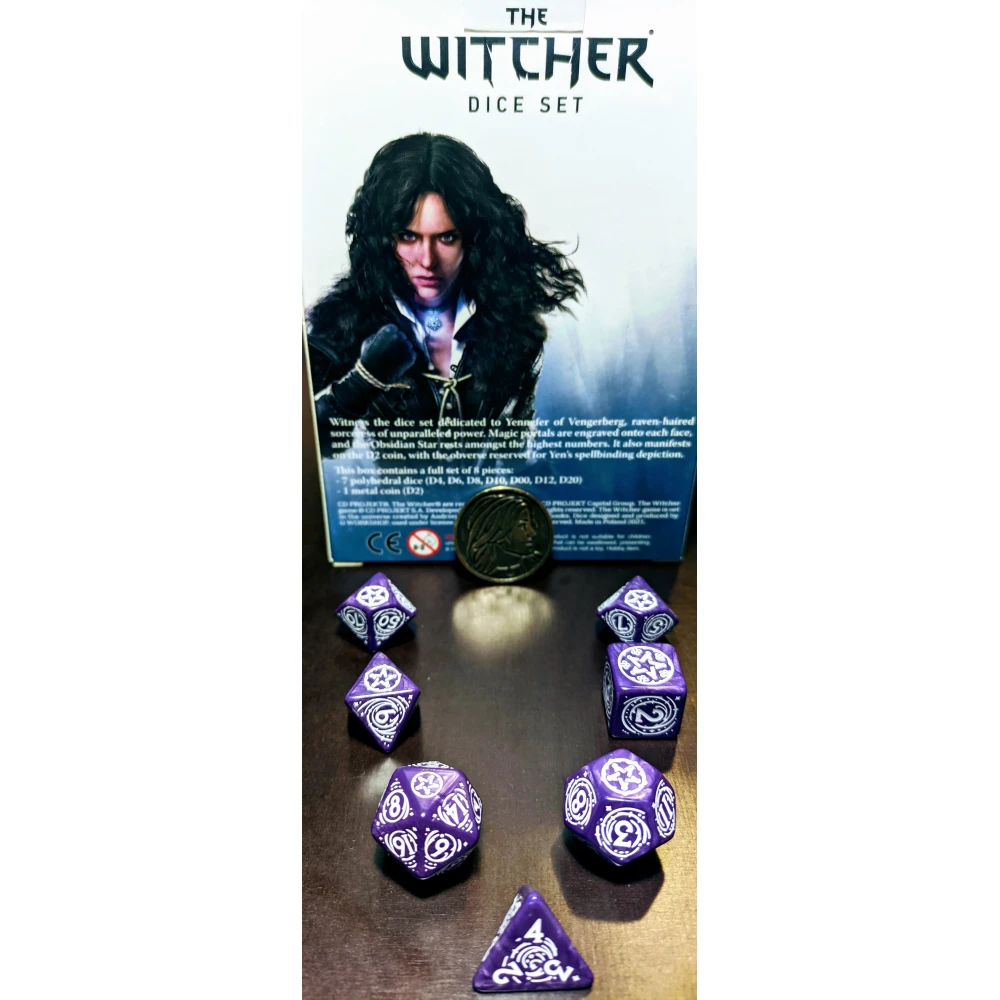 The Witcher Dice Set - Yennefer