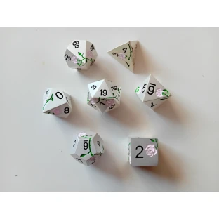 Metal Dice Set - Sleeping Beauty