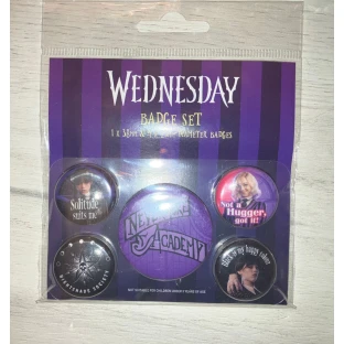 Sada placek Wednesday - Nevermore