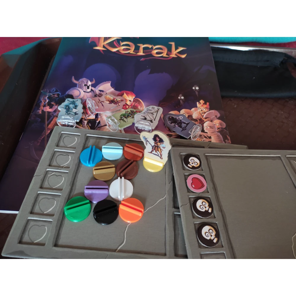 Sada podstavcov pod figúrky Karak (11 ks)