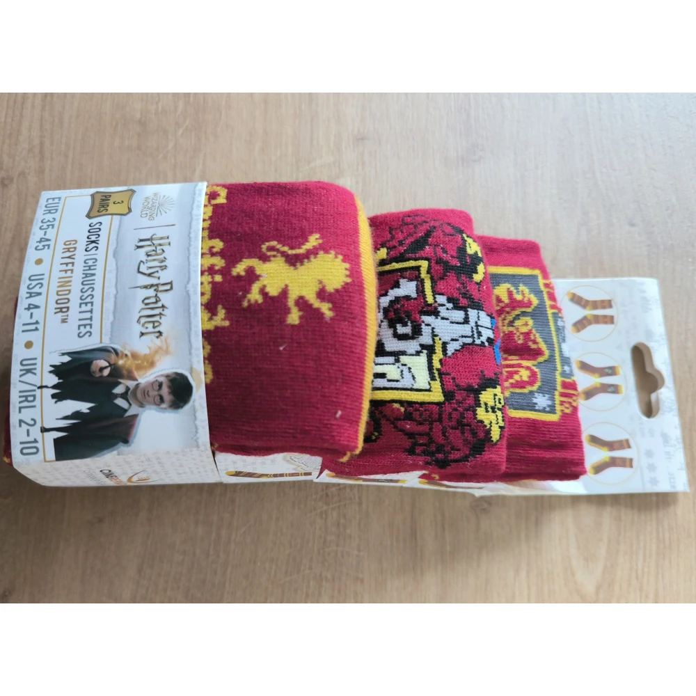 Harry Potter Socken-Set - Gryffindor (3 Paar)