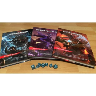 Dungeons & Dragons Core Rulebook Gift Set + Dice