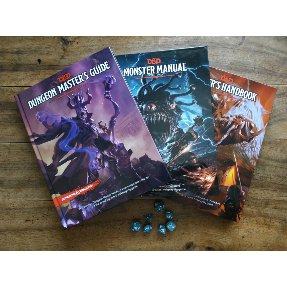 Dungeons & Dragons Core Rulebook Gift Set + Dice