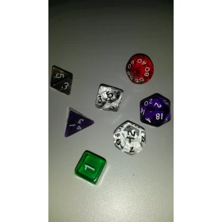 Translucent Dice Set