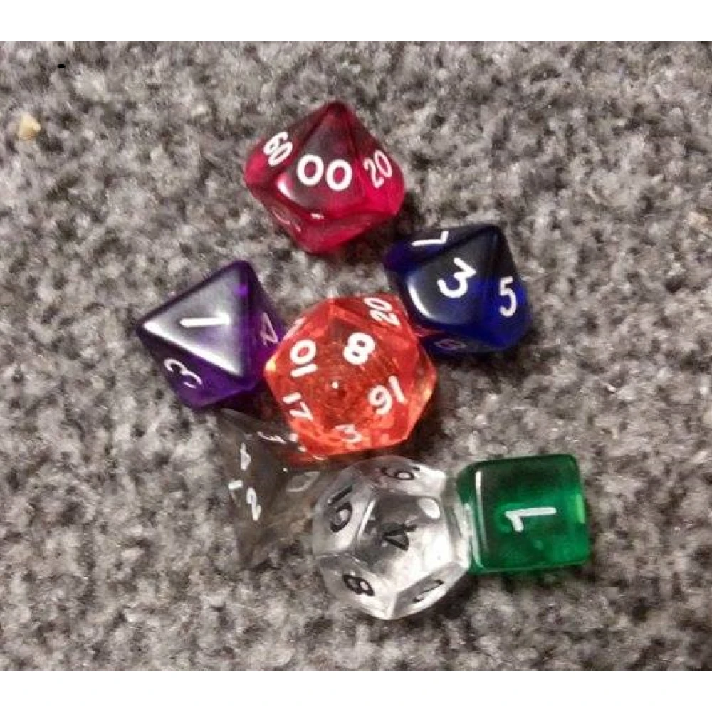 Translucent Dice Set