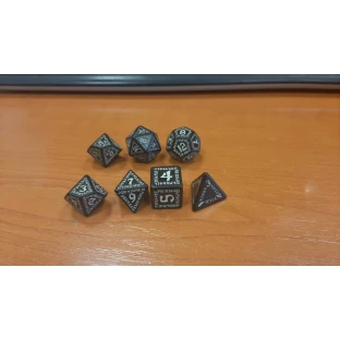 Runic Dice Set - Glow in the Dark