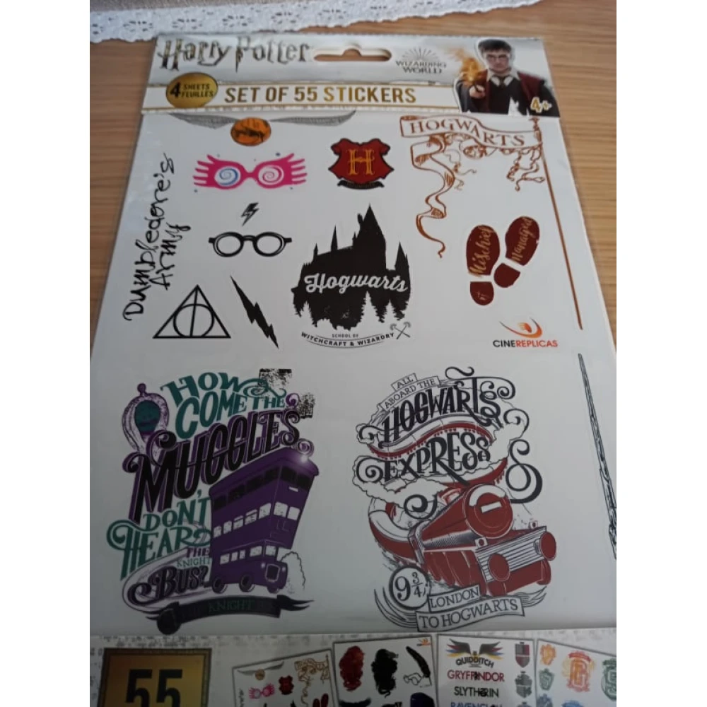 Harry Potter Sticker Set (55 pcs)