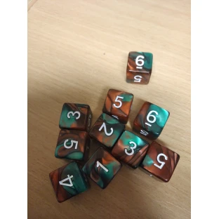 Goblin Blood D6 Dice Set