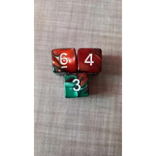 Goblin Blood D6 Dice Set