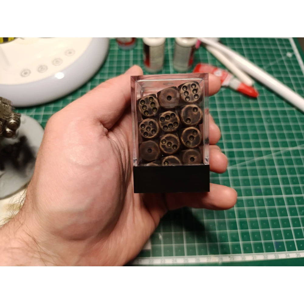 D6 Dice Set - Antique Copper
