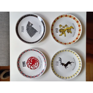 Game of Thrones Tellerset, 4-tlg.