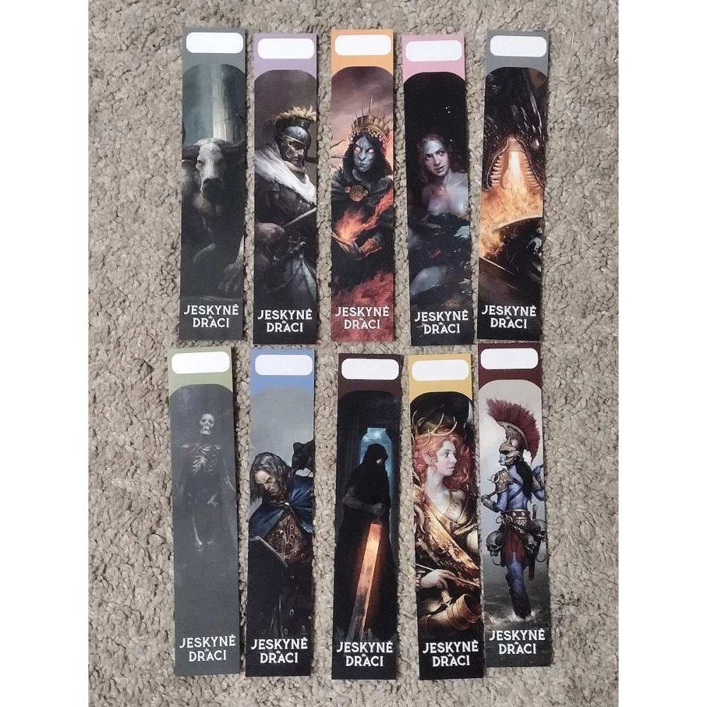 Jeskyně a draci Bookmark Set