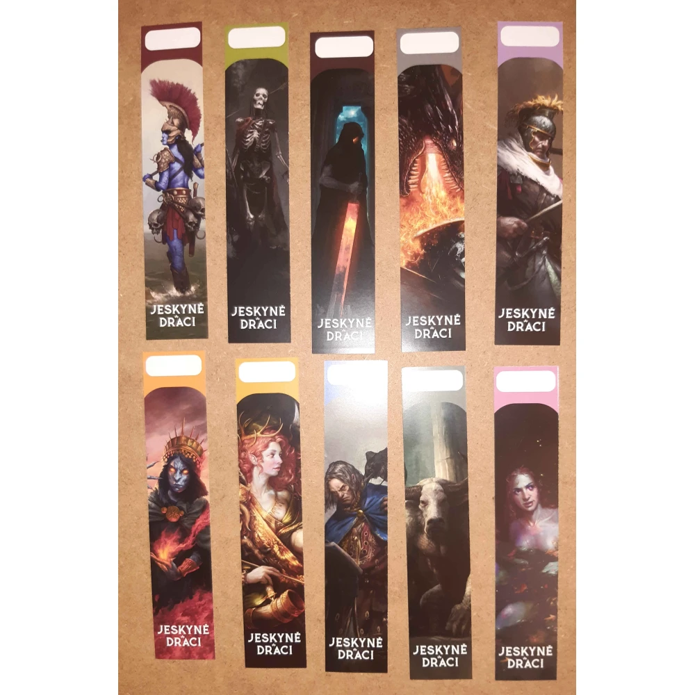 Jeskyně a draci Bookmark Set