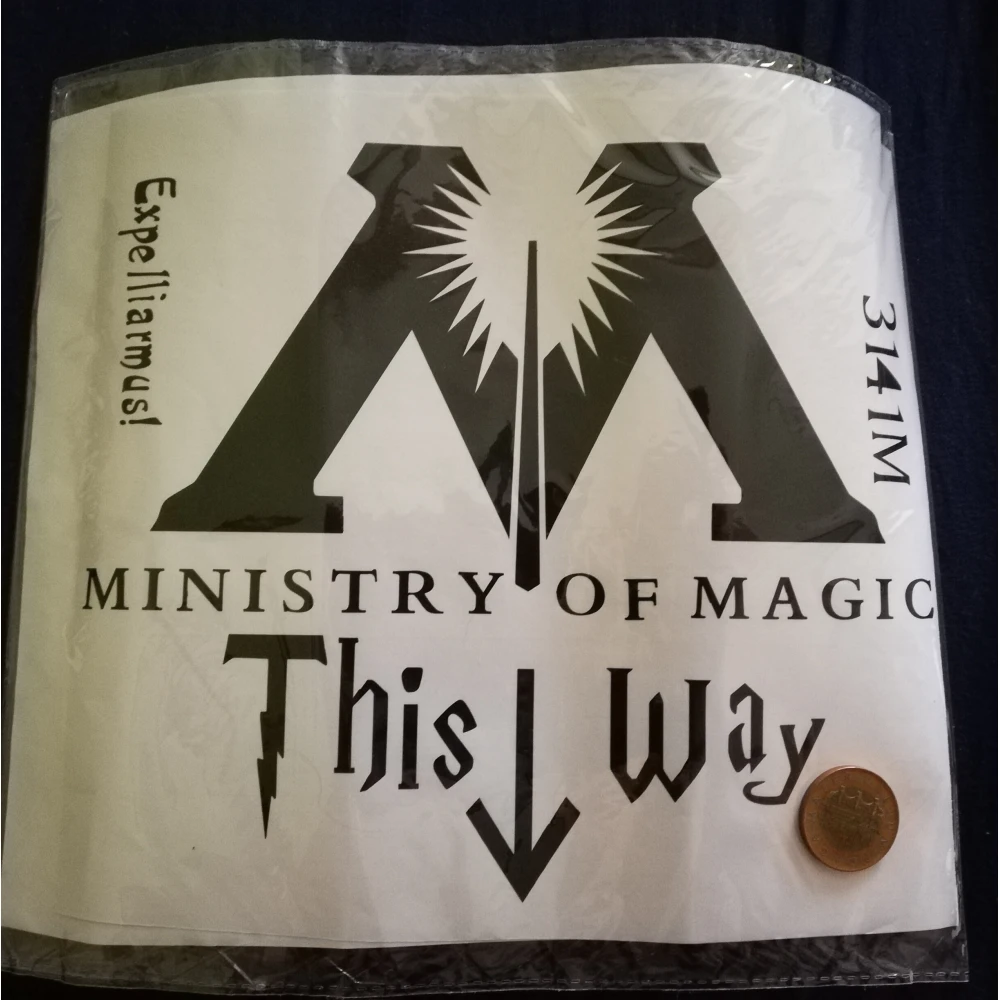 Samolepka Harry Potter - This way