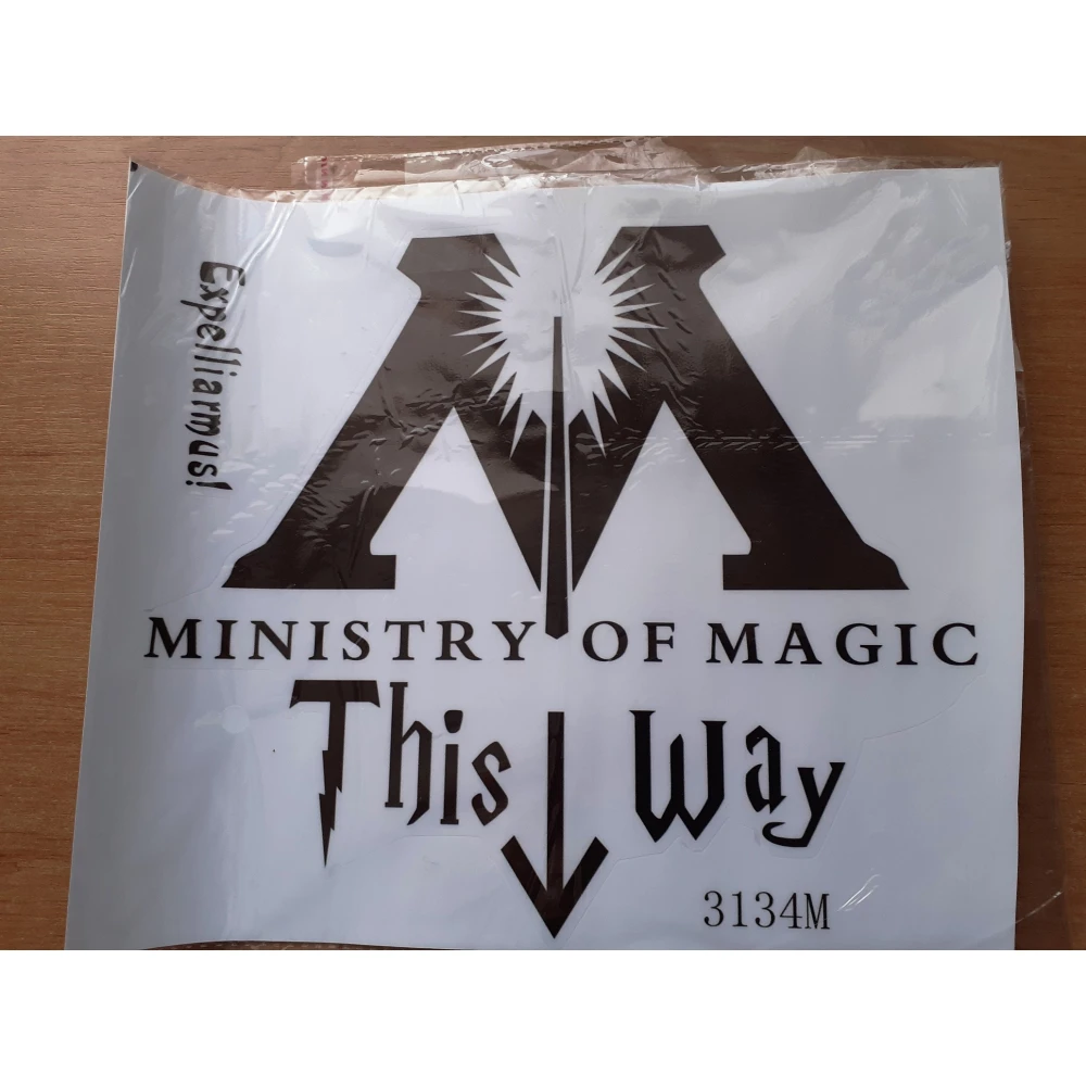 Samolepka Harry Potter - This way