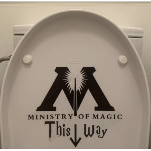Samolepka Harry Potter - This way