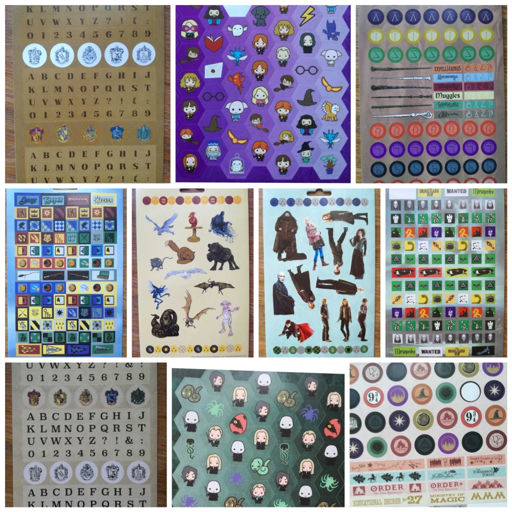 Harry Potter Stickers (800 pcs)