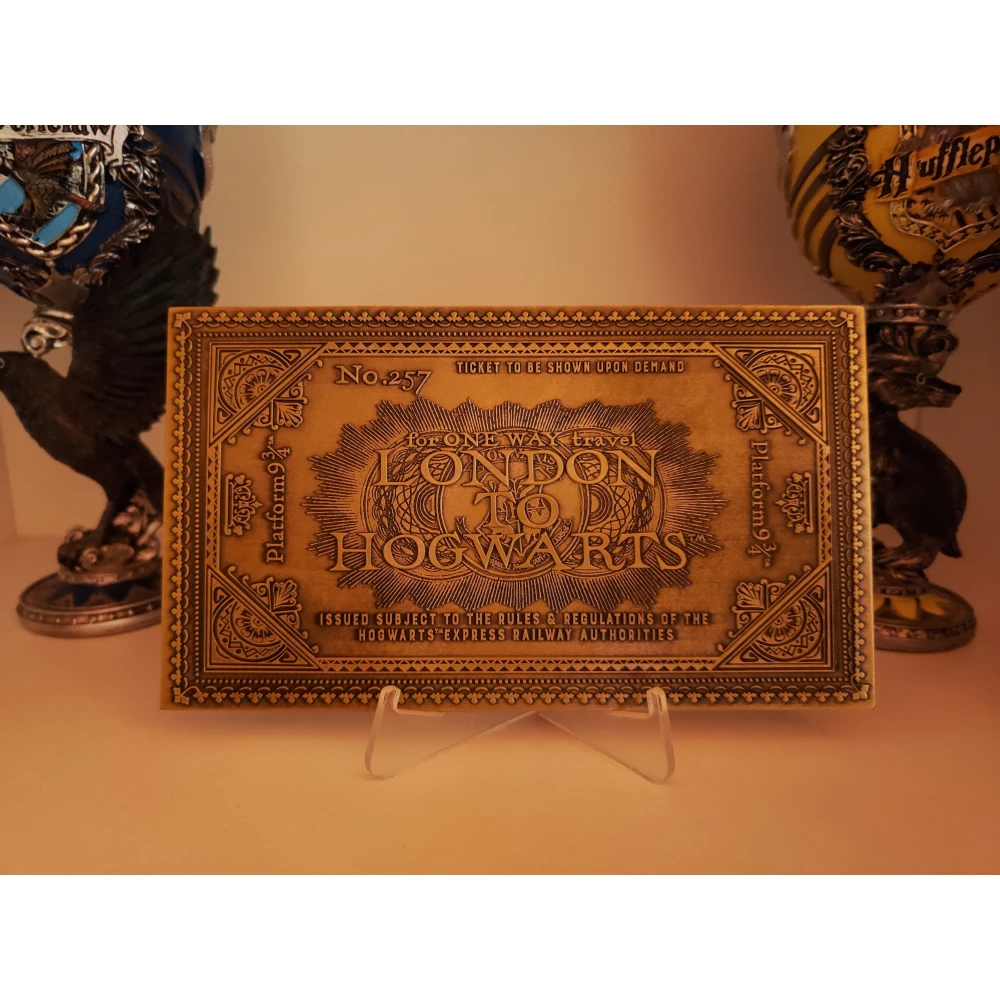 Harry Potter Collectible Plaque - Hogwarts Express Ticket