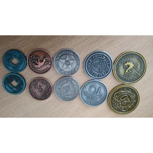 Scythe: kovové mince