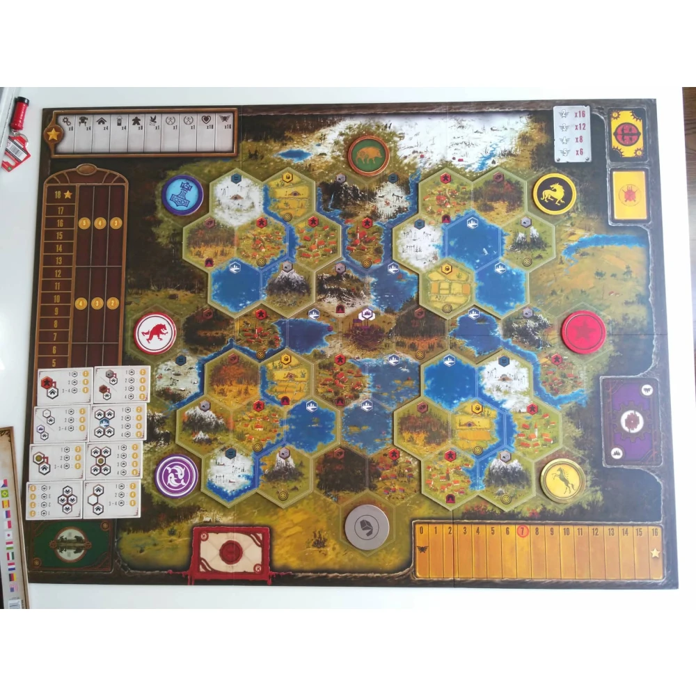 Scythe: Modulární herní plán